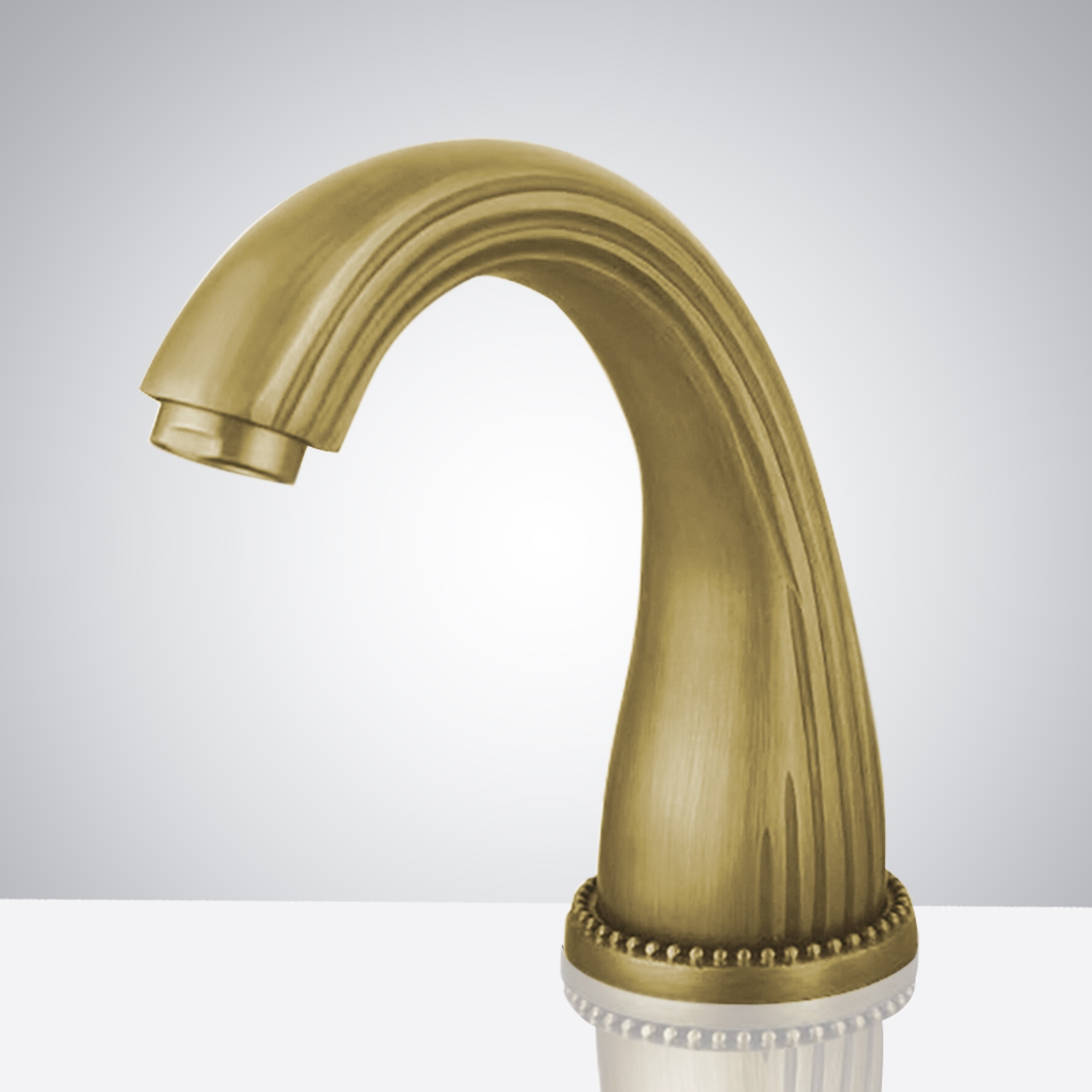 Fontana Commercial Automatic Infrared Brushed Gold Sensor Faucet