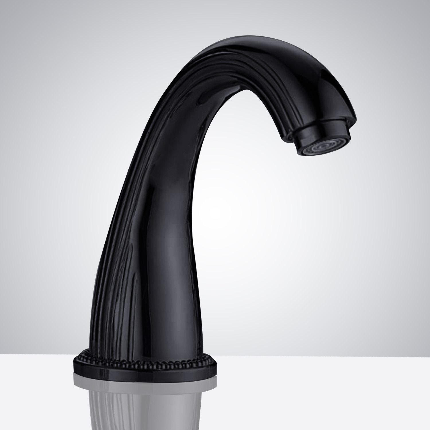 Fontana Commercial Automatic Infrared Matte Black Sensor Faucet