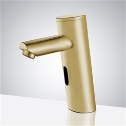 Fontana Brushed Gold Commercial Thermostatic Automatic Sensor Solid Brass Faucet