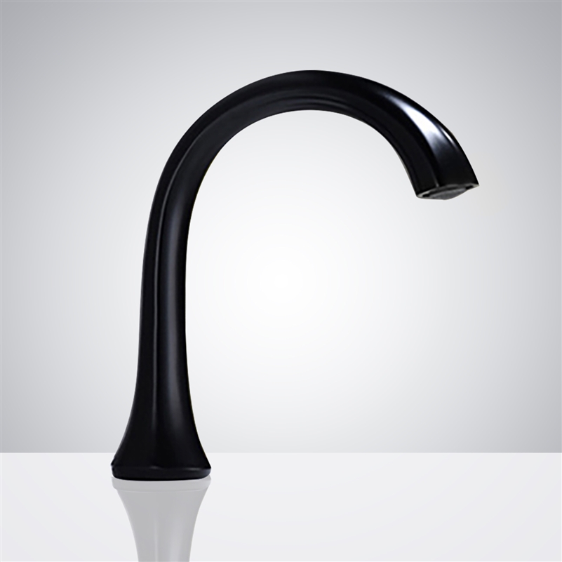 Fontana Commercial Black Automatic Sensor Faucet