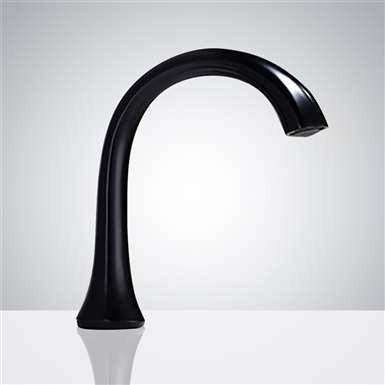 Fontana Commercial Matte Black Automatic Sensor Faucet