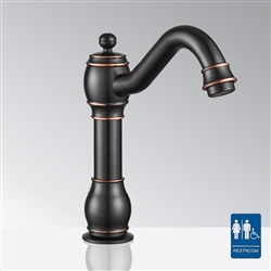 Fontana Commercial Matte Black Automatic Sensor Faucet