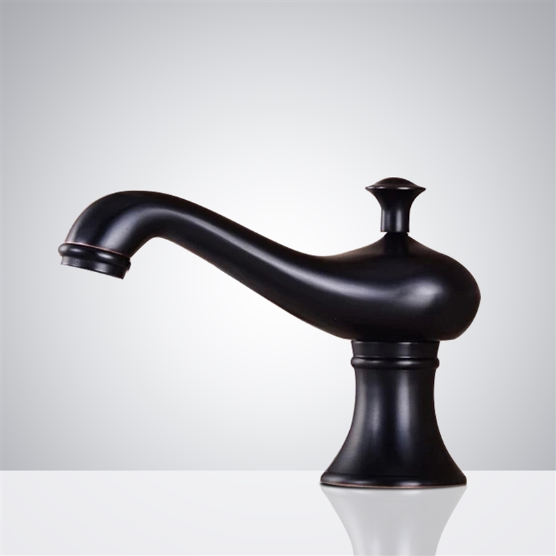 Fontana Commercial Matte Black Automatic Sensor Faucet