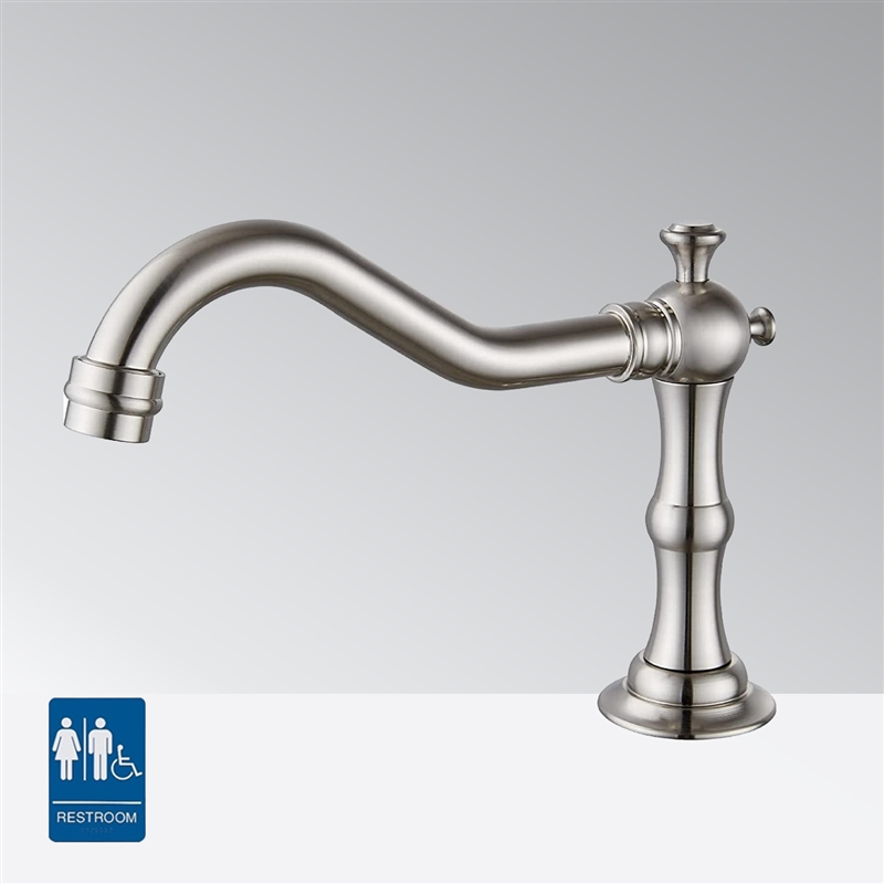 Fontana Commercial Brushed Nickel Automatic Sensor Faucet