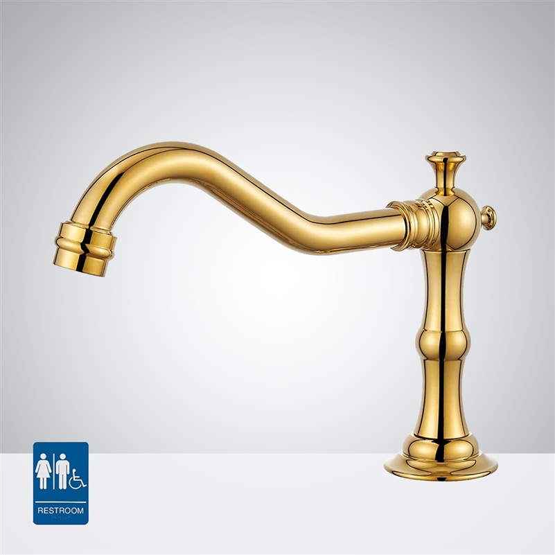 Fontana Commercial Gold  Automatic Sensor Faucet