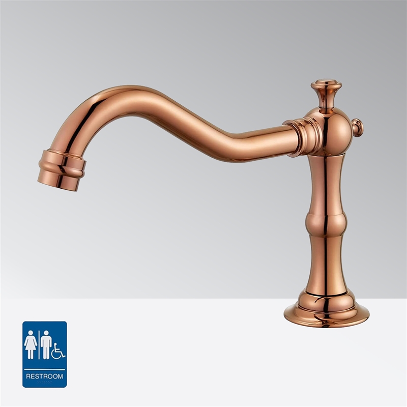 Fontana Commercial Rose Gold  Automatic Sensor Faucet