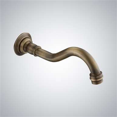 Fontana Commercial Antique Brass Automatic Wall Sensor Faucet