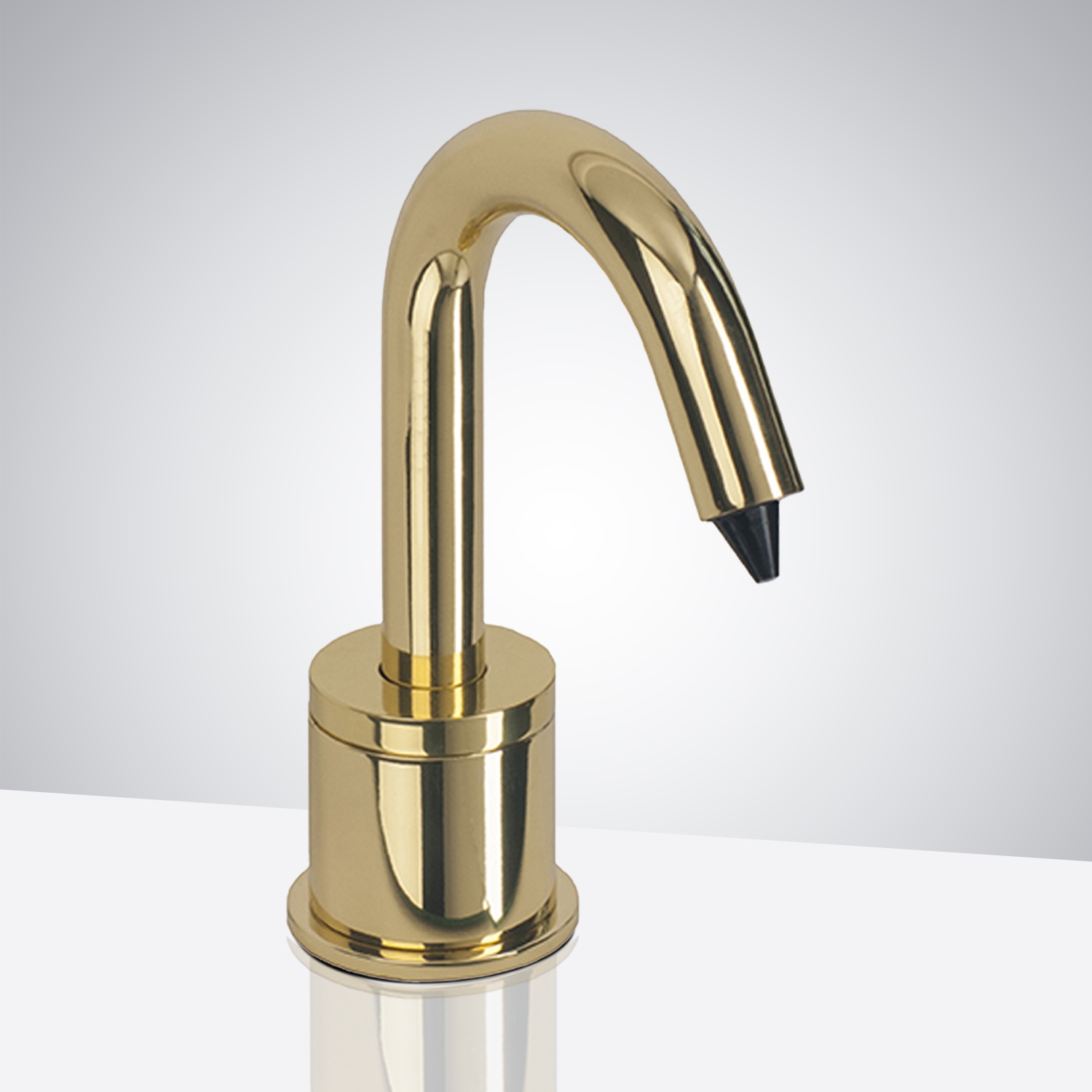 Versailles Automatic Deck Mount With 2" Riser Polish Gold Soap Dispenser