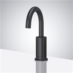 Fontana Commercial Matte Black Touchless Automatic Sensor Hands Free Faucet