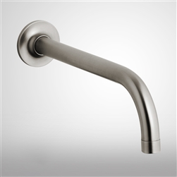 Fontana Brushed Nickel Wall Mount Commercial Automatic Sensor Faucet With Insight Infrared Technology