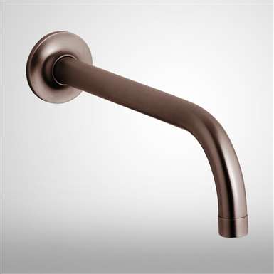 Fontana Dark Oil Rubbed Bronze Wall Mount Commercial Automatic Sensor Faucet With Insight Infrared Technology