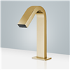 Touchless Bathroom Faucet Brushed Gold