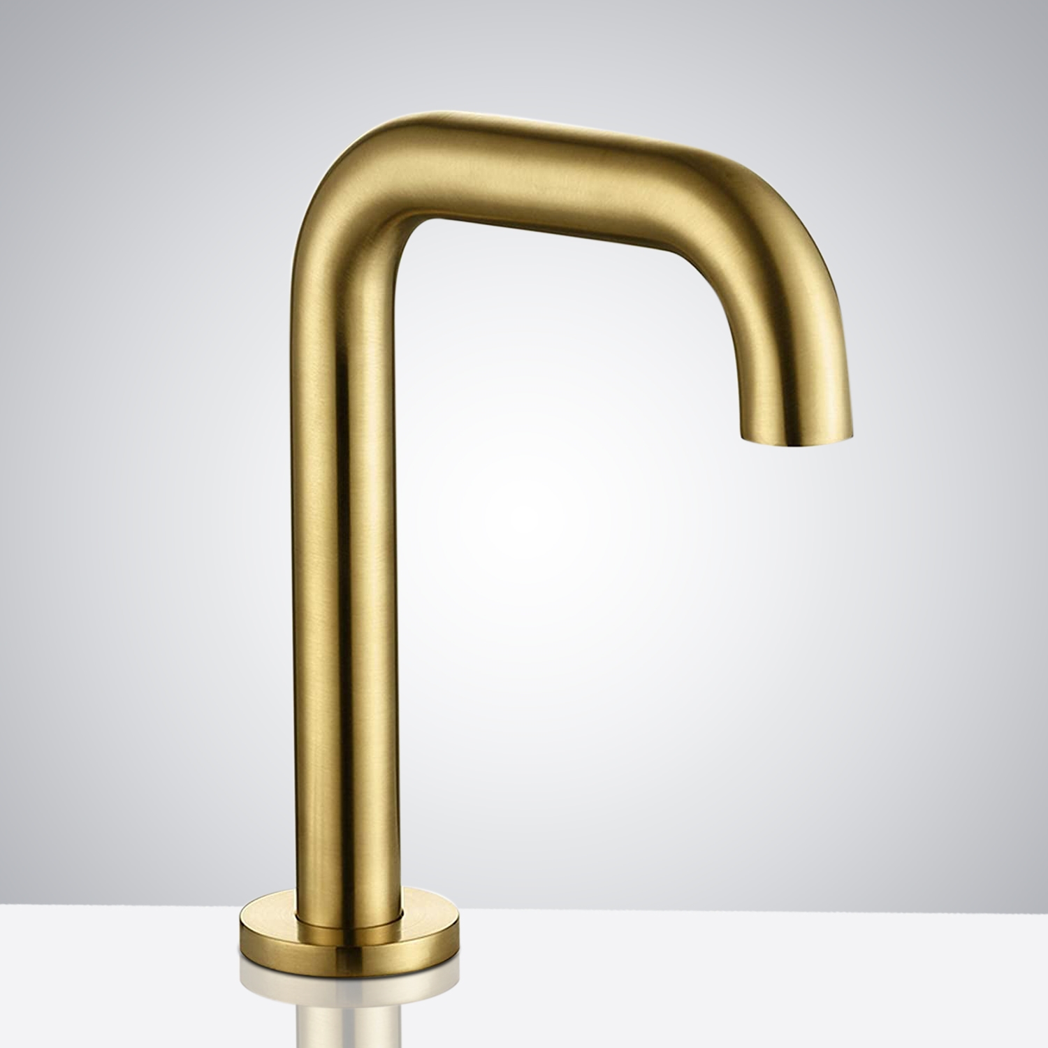 Fontana Commercial Brushed Gold Touchless Automatic Sensor Hands Free Faucet