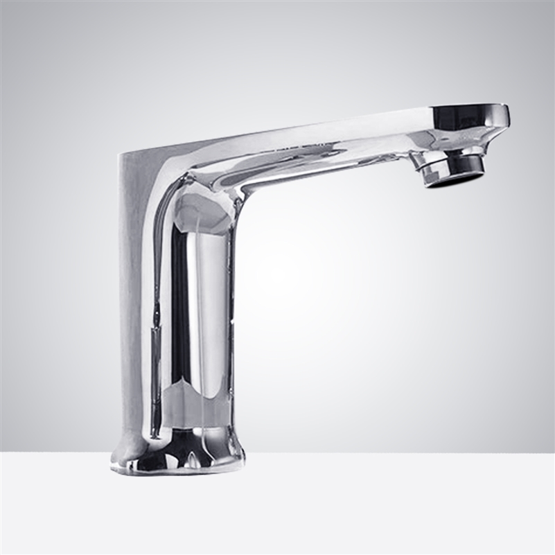 Fontana Commercial Chrome Touchless Automatic Sensor Hands Free Faucet