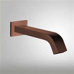 wall mounted oil rubbed bronze bathroom faucet