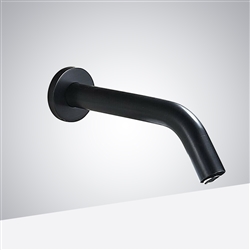 Brio Commercial Matte Black Wall Mount Faucet