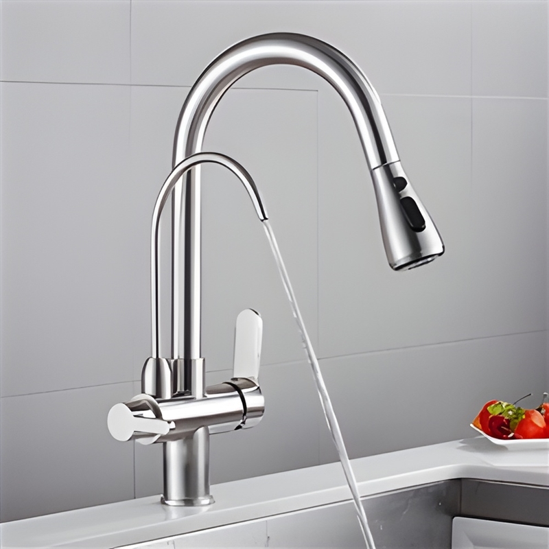 Pull Down Touch Kitchen Faucet