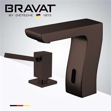 Fontana  Oil Rubbed Bronze Touchless Automatic Sensor Faucet & Manual Soap Dispenser