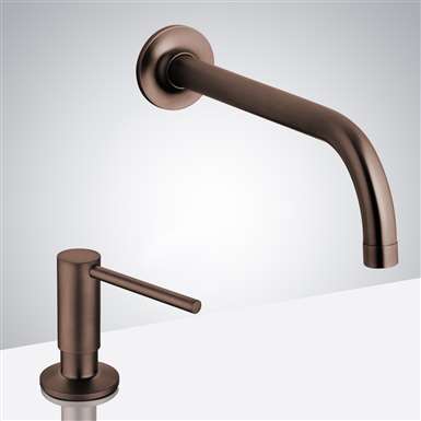 Fontana  Oil Rubbed Bronze Touchless Automatic Sensor Faucet & Manual Soap Dispenser