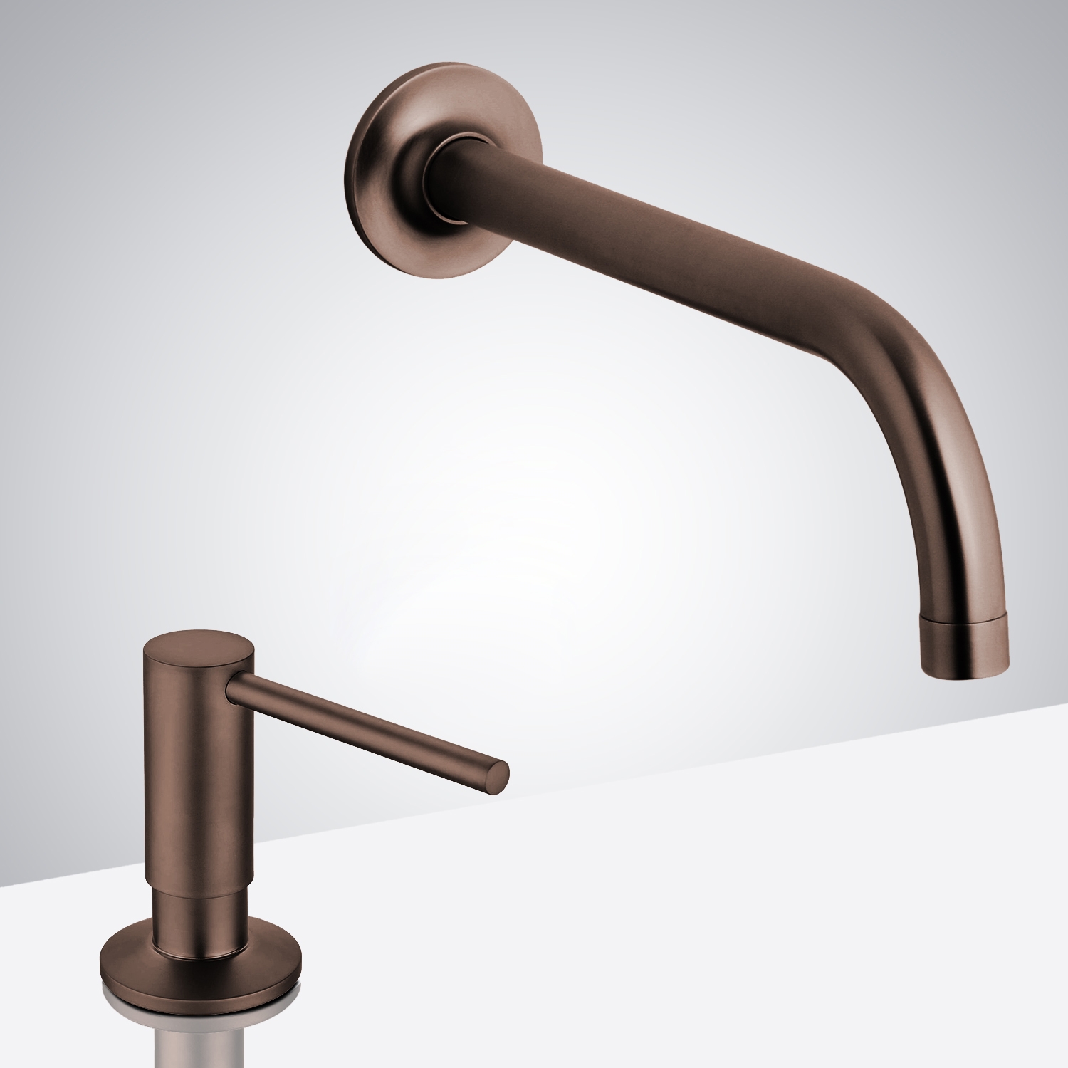 Fontana  Oil Rubbed Bronze Touchless Automatic Sensor Faucet & Manual Soap Dispenser