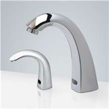 Fontana Marsala Motion Sensor Faucet & Automatic Soap Dispenser for Restrooms