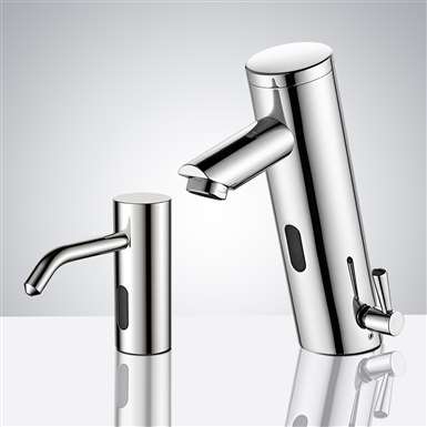 Fontana Geneva Motion Sensor Faucet & Automatic Soap Dispenser for Restrooms