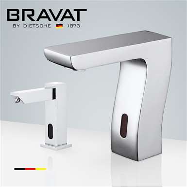 Fontana Sénart Motion Sensor Faucet & Automatic Soap Dispenser for Restrooms