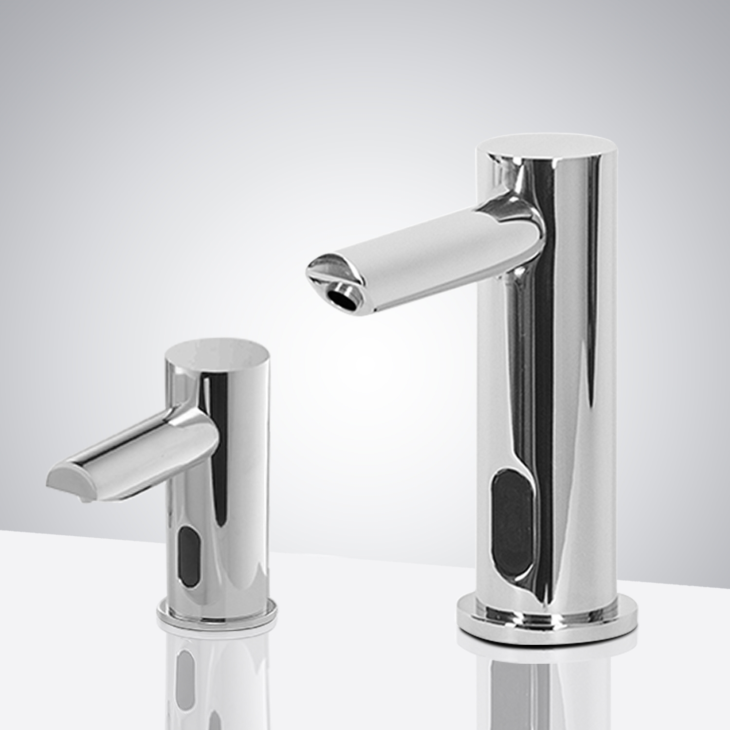 DUPLICATE Fontana Dax Motion Sensor Faucet & Automatic Soap Dispenser for Restrooms Polished Chrome Finish