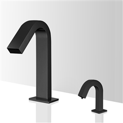 Fontana Valence Hands Free Commercial Motion Sensor Faucet & Automatic Touchless Soap Dispenser for Restrooms in Oil Rubbed Bronze Finish