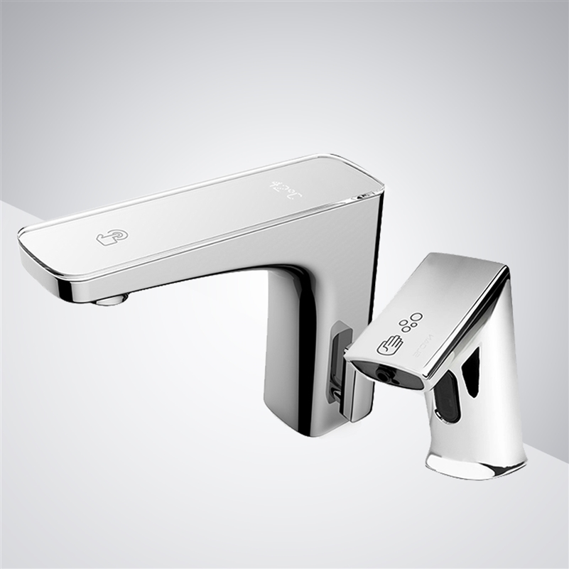 Commercial Faucet And Soap Dispenser