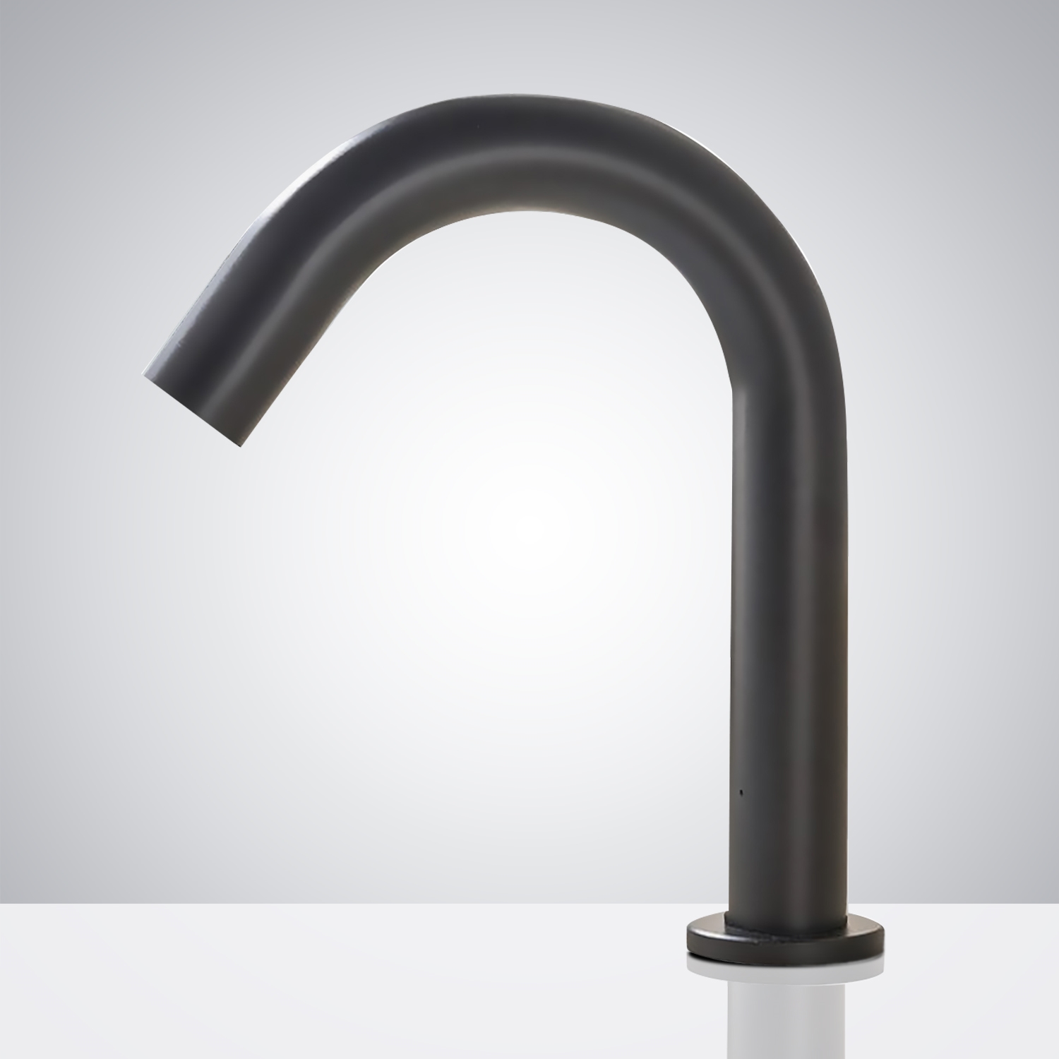 Fontana Denver Commercial Matt Black Touchless Automatic Sensor Hands Free Faucet