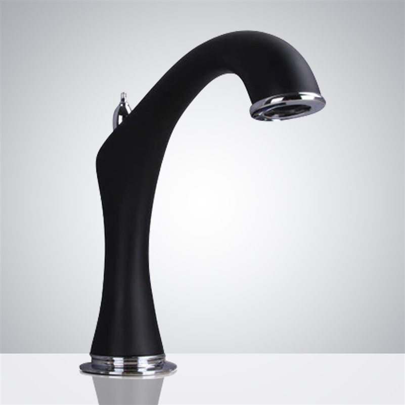 Fontana Commercial Automatic Black Sensor Faucet