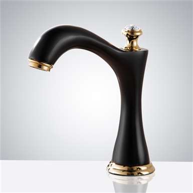 Fontana Commercial Automatic Black Sensor Faucet