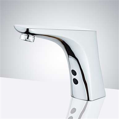 Fontana Commercial Automatic Infrared Chrome Sensor Faucet