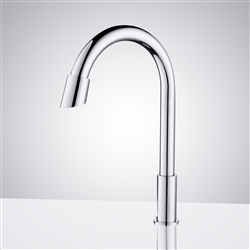 Fontana Rio Commercial Goose Neck Touchless Automatic Sensor Faucets Bathroom & Kitchen