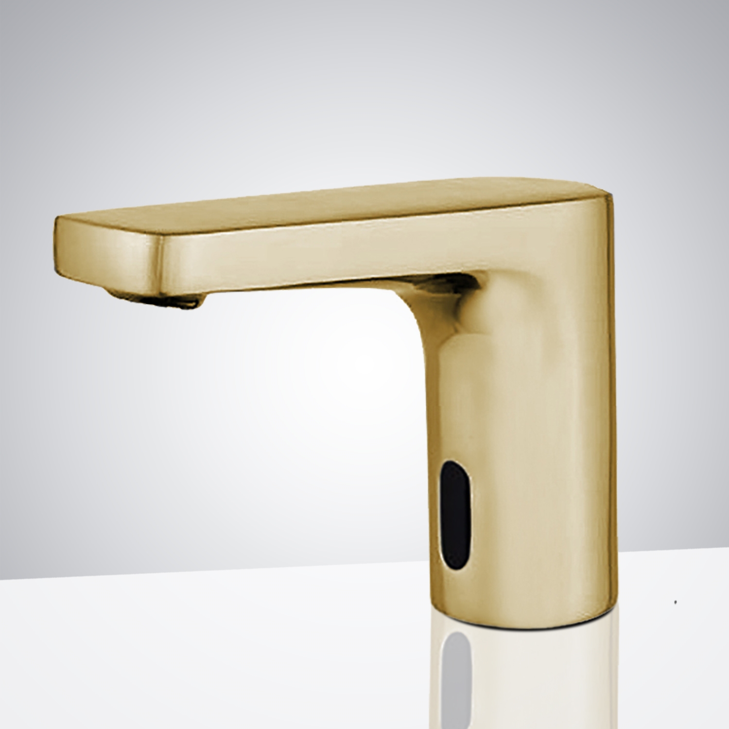 Fontana Commercial Brushed Gold Touchless Automatic Sensor Faucet