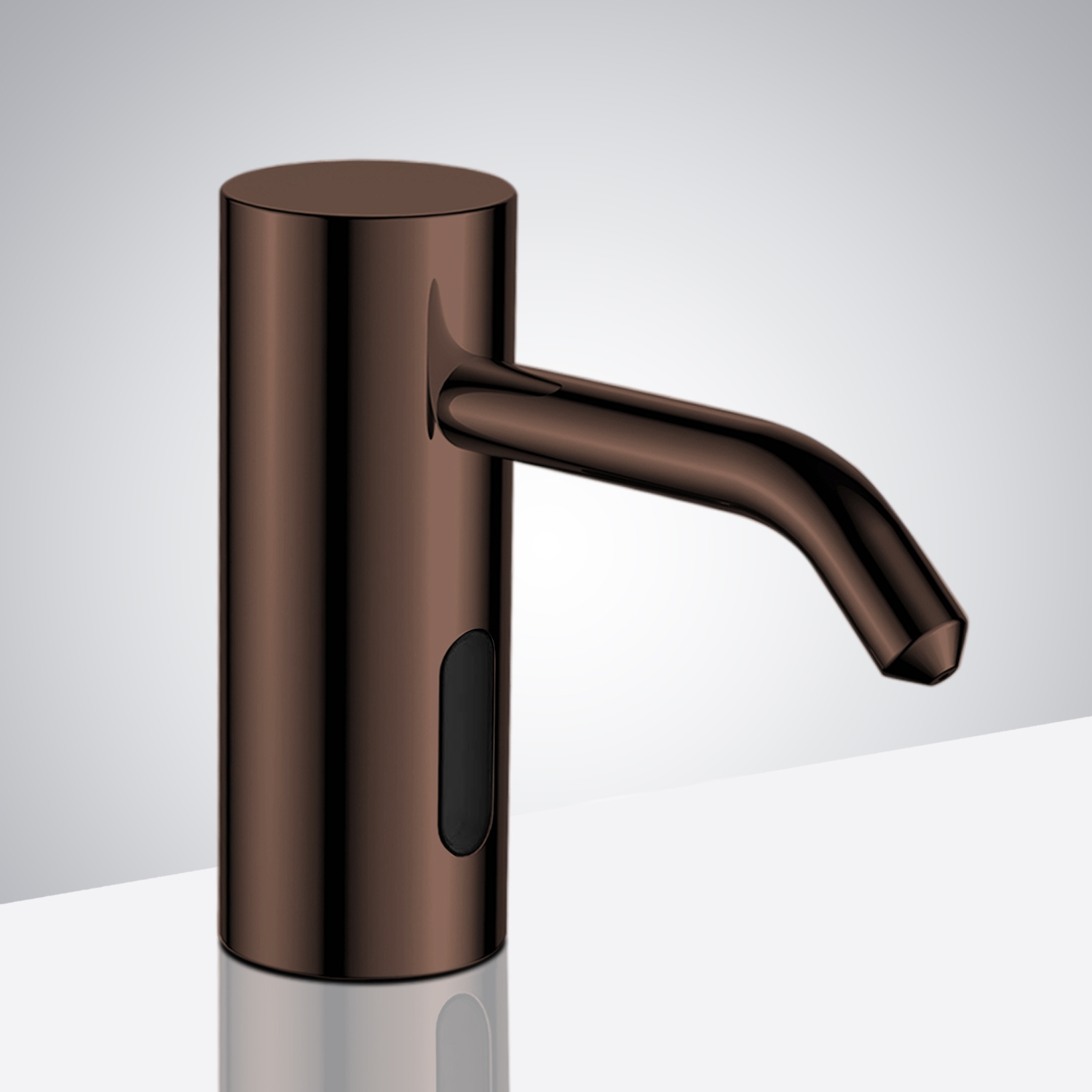 Fontana Trio Peru Commercial Light Oil Rubbed Bronze Brass Deck Mount Automatic Sensor Liquid Soap Dispenser