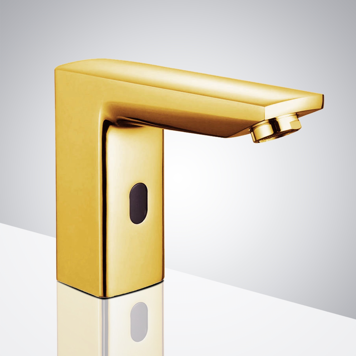 Fontana Yellow Gold Commercial Automatic Sensor Touchless Faucet