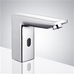 Fontana Lima Commercial Chrome Automatic Sensor Sink Faucet