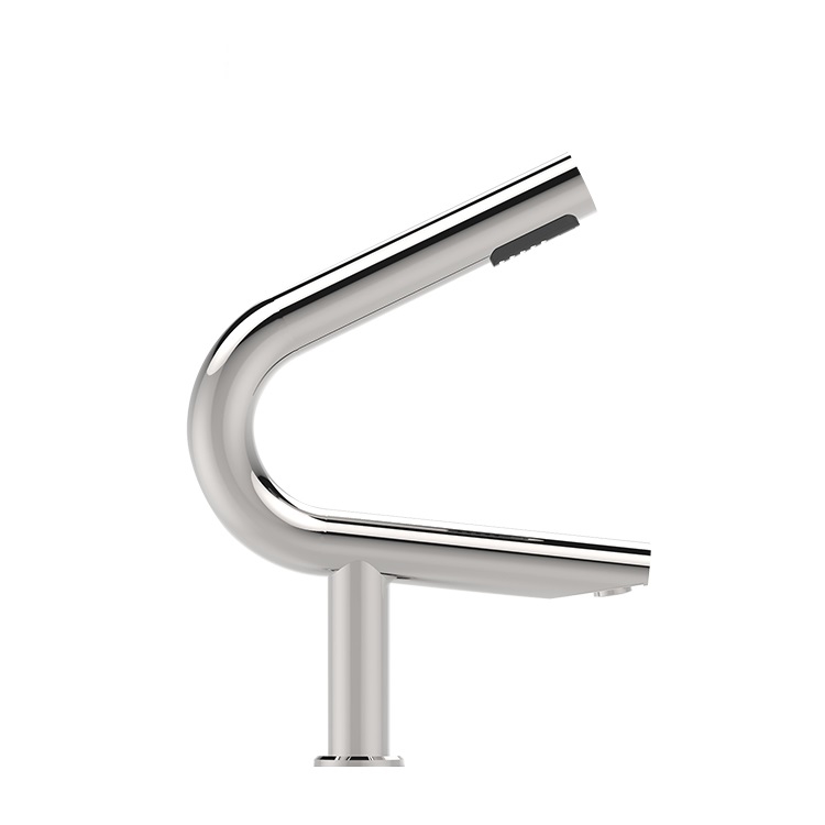 Automatic Chrome Touchless Sensor Faucet with Hand Dryer