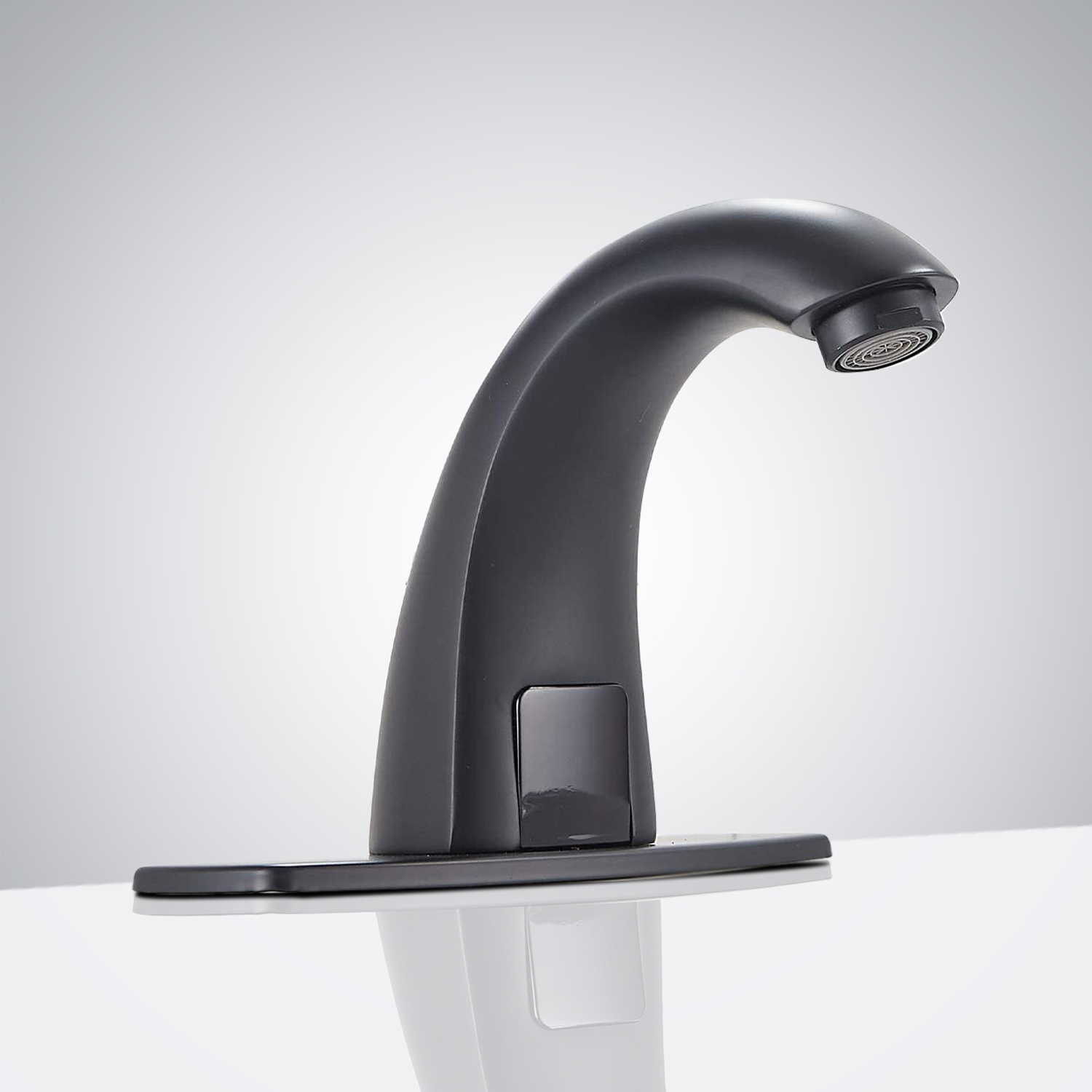 Fontana Touchless Commercial Automatic Sensor Faucet Matte Black