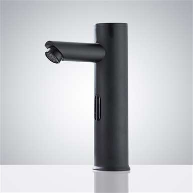 Fontana Tall Matte Black  Motion Sensor Faucet