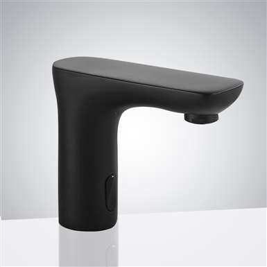 Fontana Touchless Commercial Automatic Sensor Faucet in Matte Black