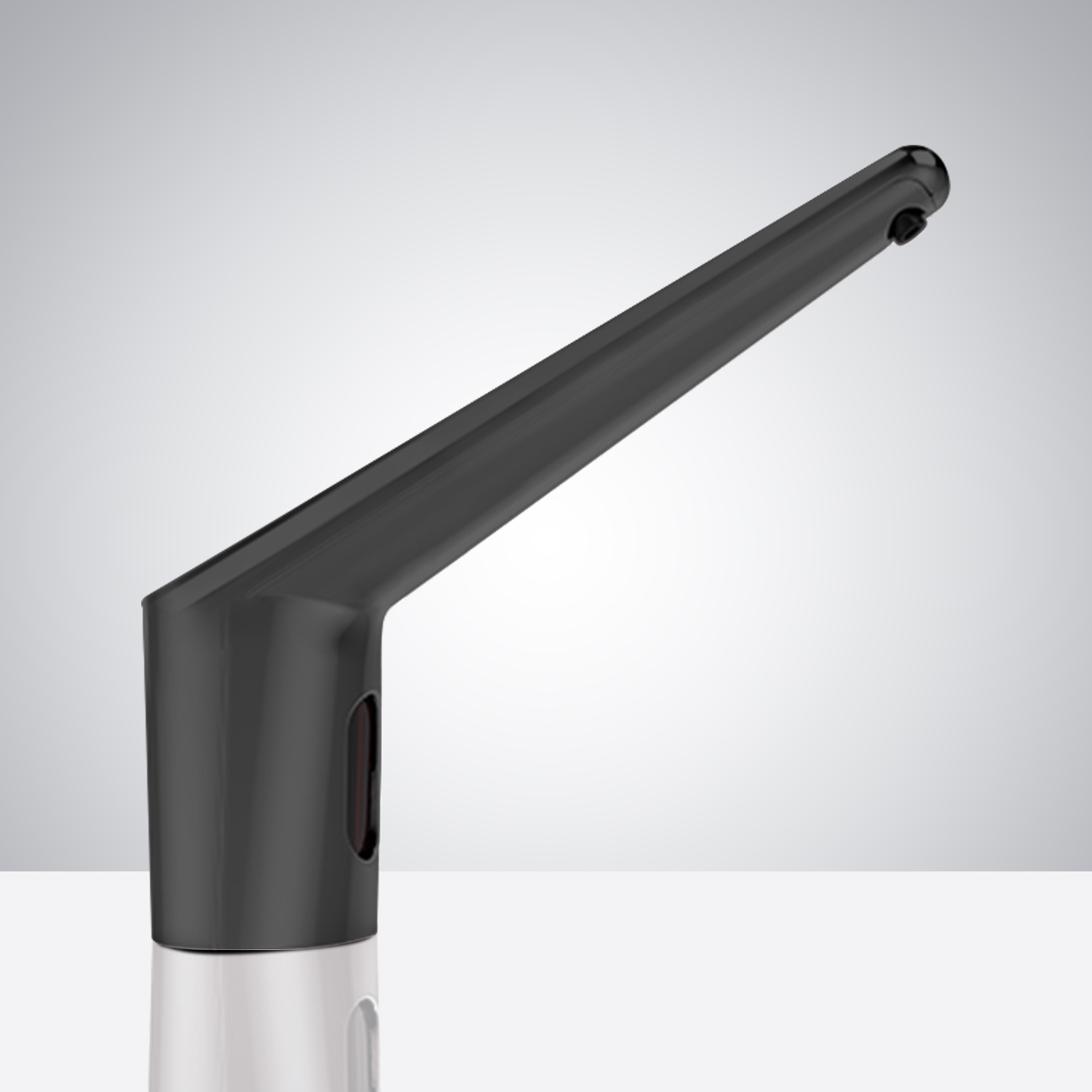 Matt Black Automatic Soap Dispenser Long Neck