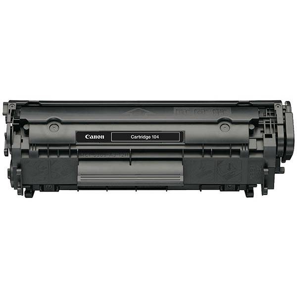 104 Canon FAX L120 Black Fax Toner Cartridge