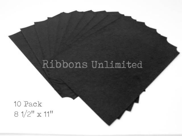 Carbon Paper 8 1/2 X 11 Black 10 Sheets