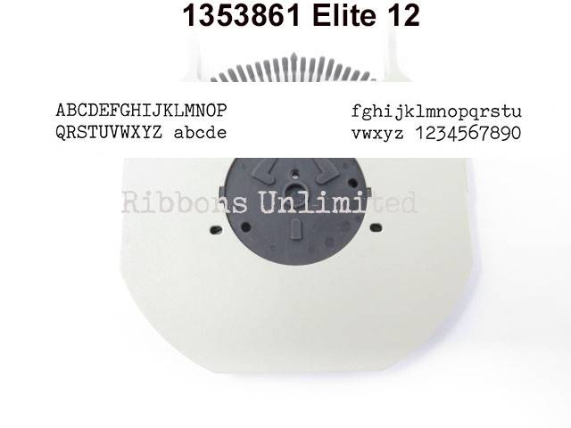 1353861 IBM Wheelwriter Elite 12 Printwheel