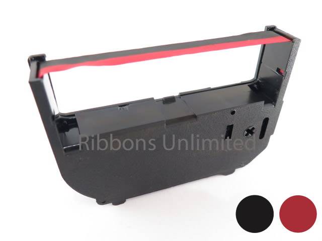 211051 Burroughs/Unisys 2460 Black/Red Ribbon