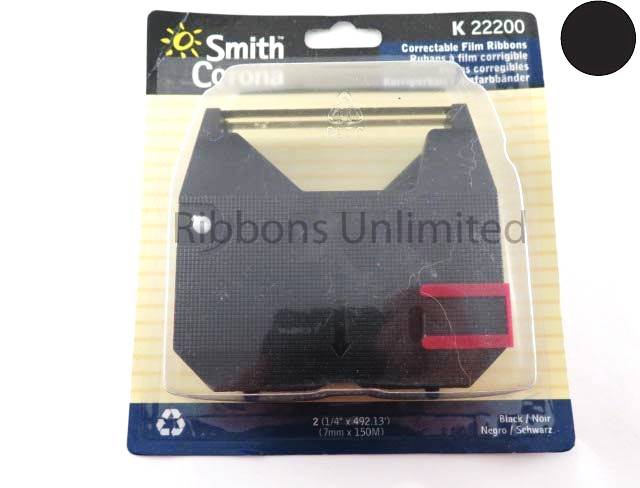 22200 Smith Corona K Series Typewriter Ribbon 2Pk