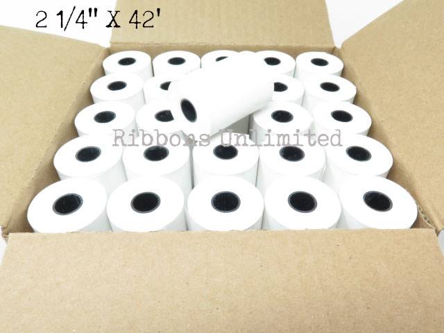 27124 Ingenico ICT220 2 1/4 X 42 Paper Rolls